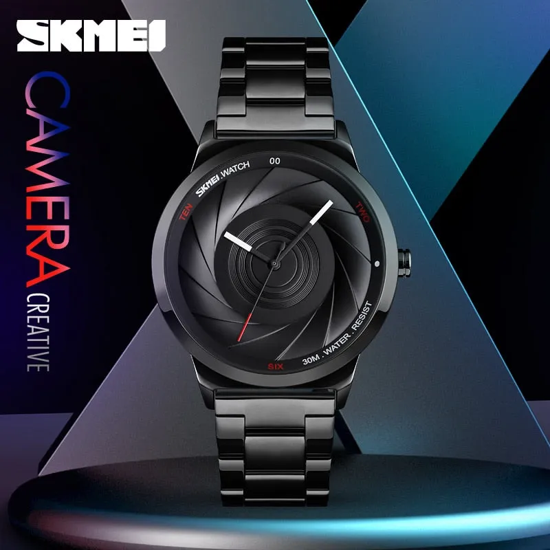 SKMEI 9210 Branded 42mm Futuristic Watch for Women IP67 w/ 3D Creative Dial