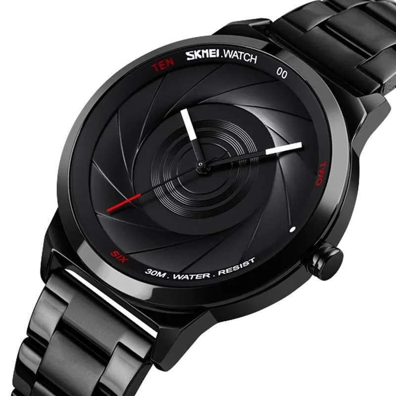 SKMEI 9210 Branded 42mm Futuristic Watch for Women IP67 w/ 3D Creative Dial