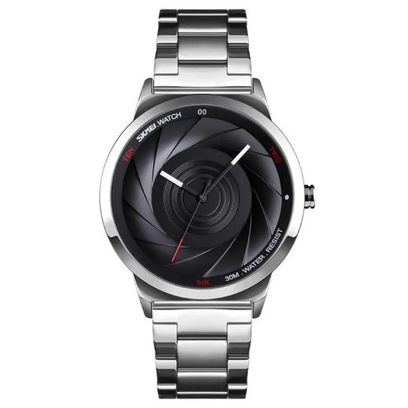 SKMEI 9210 Branded 42mm Futuristic Watch for Women IP67 w/ 3D Creative Dial