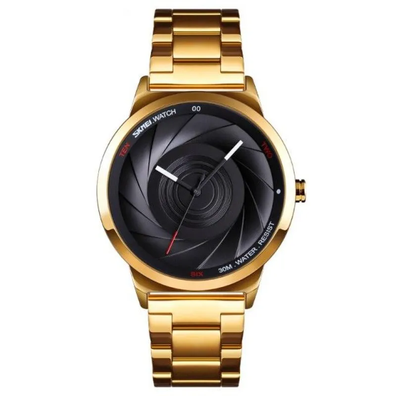 SKMEI 9210 Branded 42mm Futuristic Watch for Women IP67 w/ 3D Creative Dial