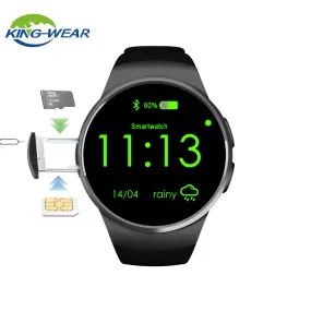 Smart Watch Bluetooth Heart Rate Monitor Support SIM Card for IOS & Android