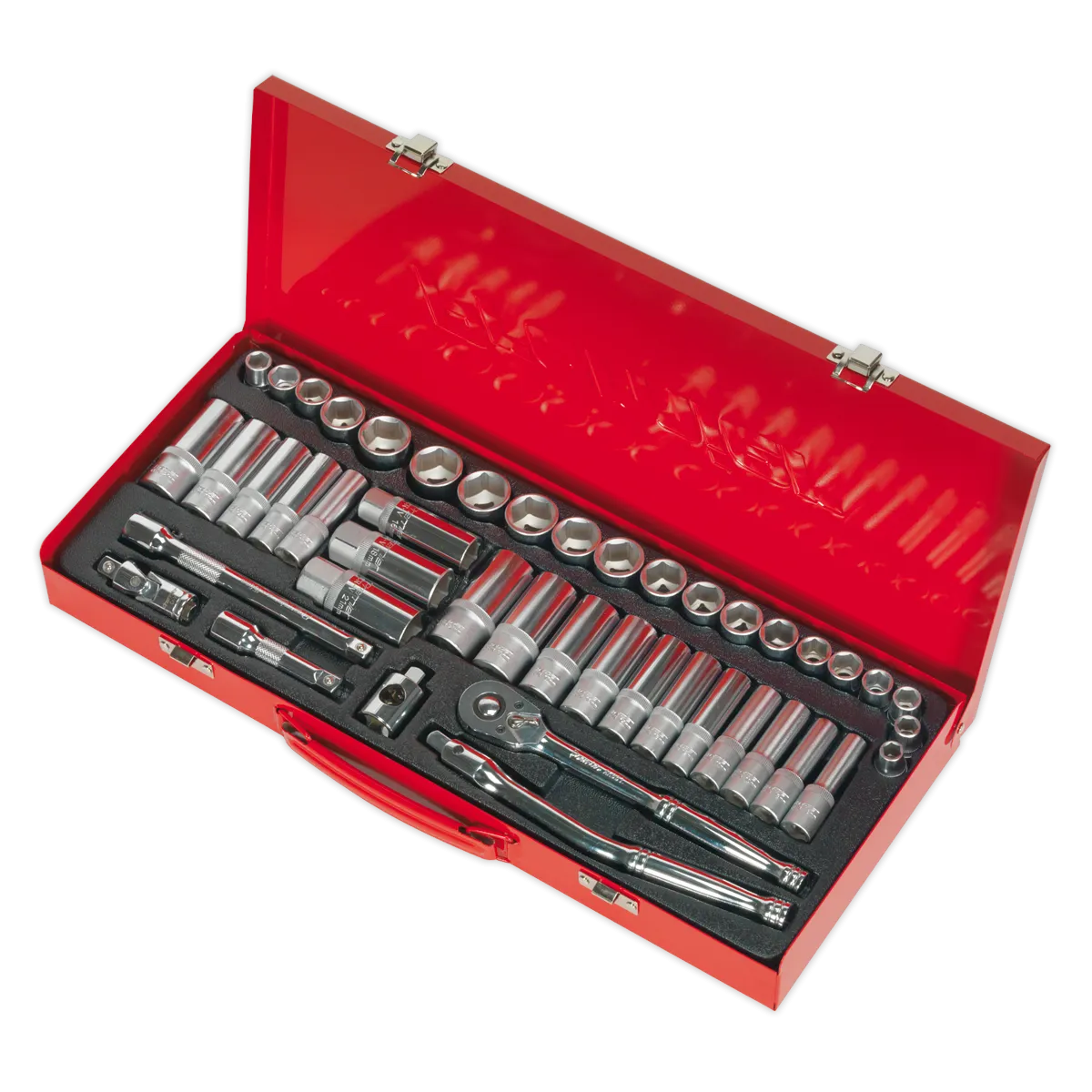 Socket Set 45pc 3/8"Sq Drive 6pt WallDrive¨ - Metric/Imperial