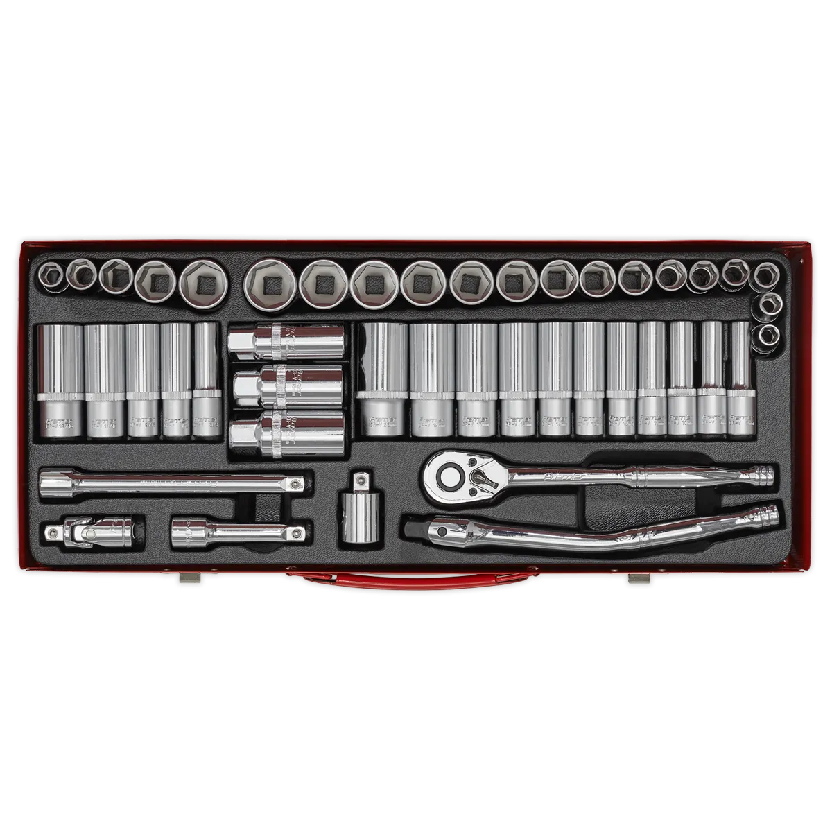 Socket Set 45pc 3/8"Sq Drive 6pt WallDrive¨ - Metric/Imperial