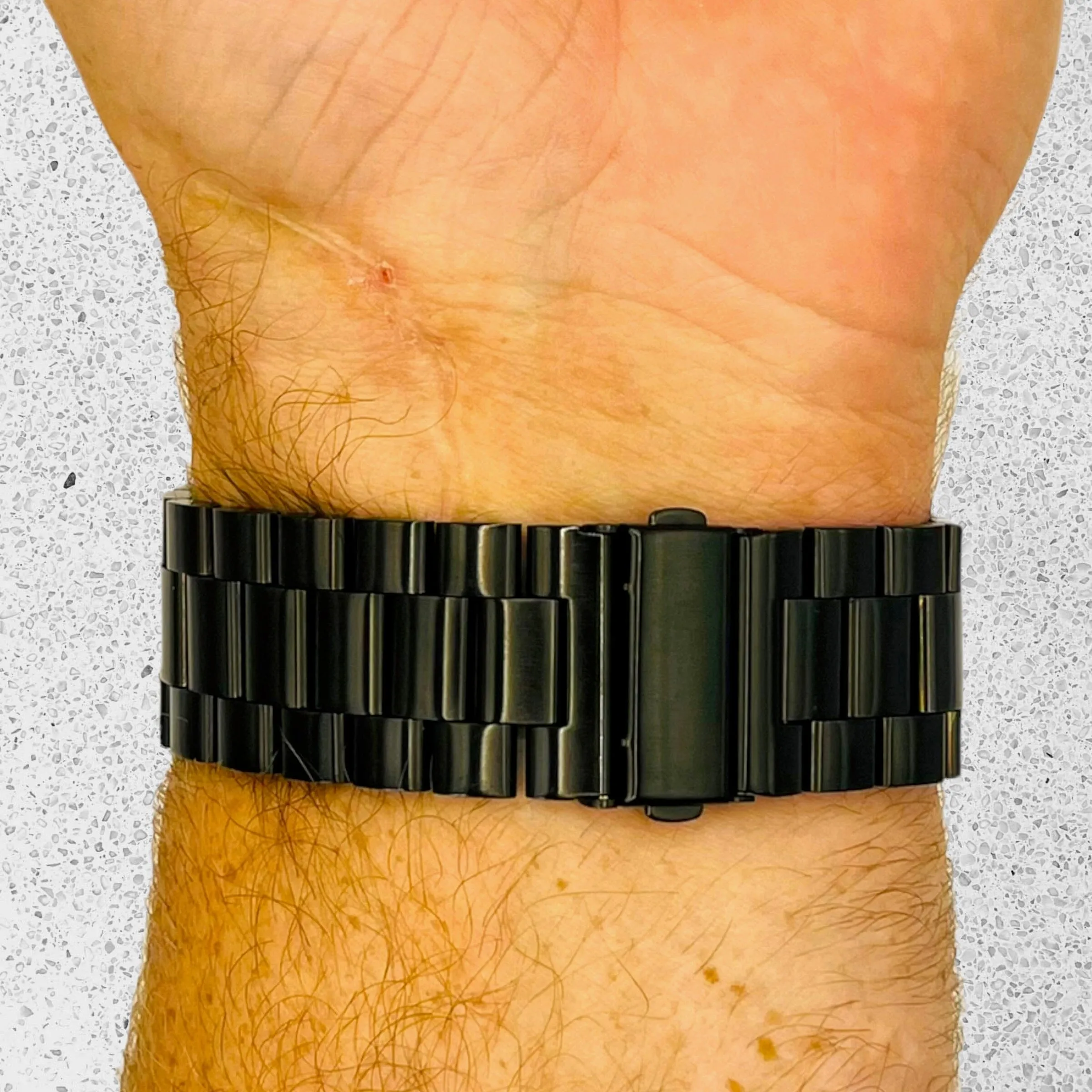 Stainless Steel Link Watch Strap Compatible with the Polar 20mm Range