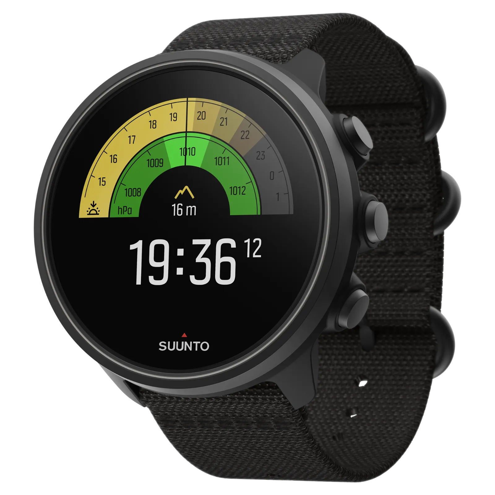 SUUNTO 9 Baro Multisport GPS Smartwatch, Charcoal Black Titanium (SS050564000)