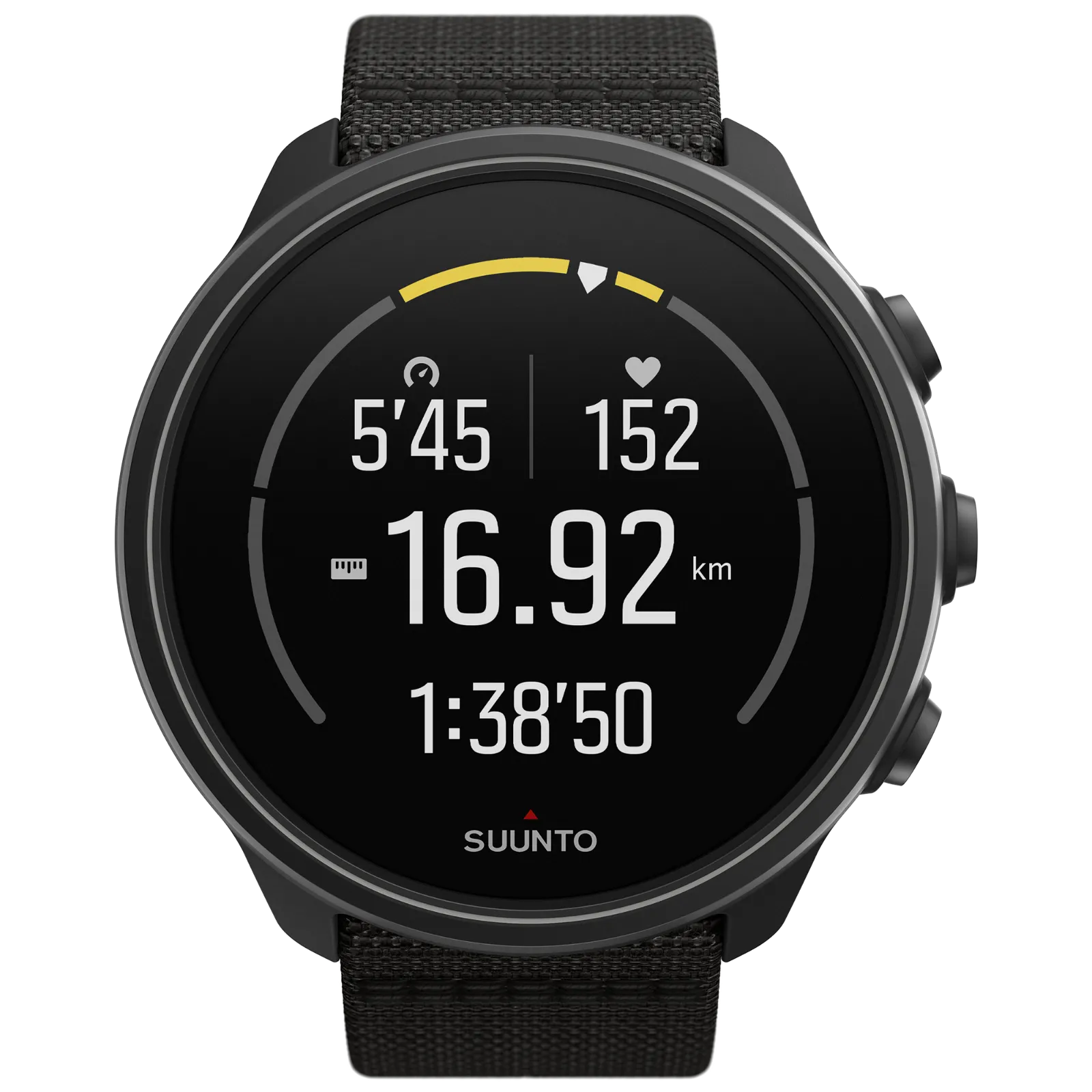 SUUNTO 9 Baro Multisport GPS Smartwatch, Charcoal Black Titanium (SS050564000)