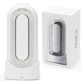 Tenga Flip Zero EV |  Electronic Vibrating Realistic Male Masturbator White