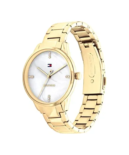 Tommy Hilfiger Women White Dial Analog Watch Analog White Dial Women's Watch