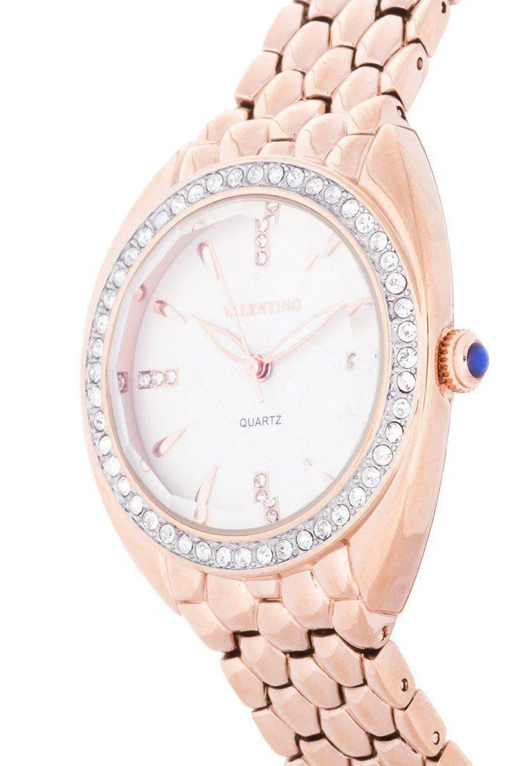 Valentino 20121971-ROSE - ROSE GOLD FASHION METAL - ALLOY Watch For Women