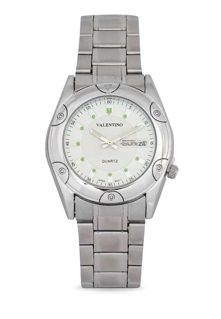 Valentino 20122295-WHITE DIAL Stainless Steel Watch for Women