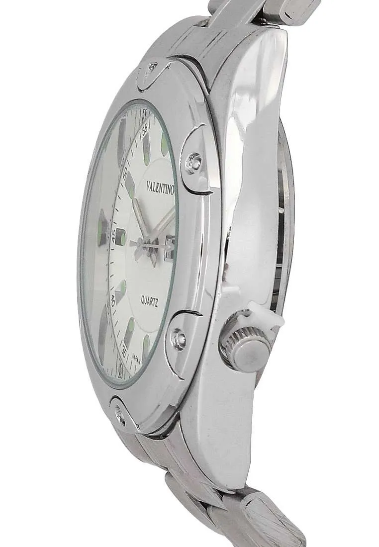 Valentino 20122295-WHITE DIAL Stainless Steel Watch for Women