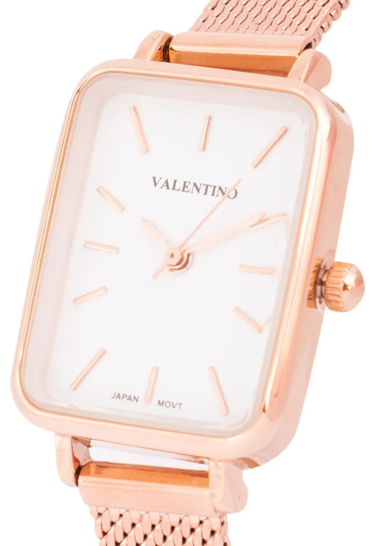 Valentino 20122350-ROSE Stainless Steel Strap  Analog Watch for Women