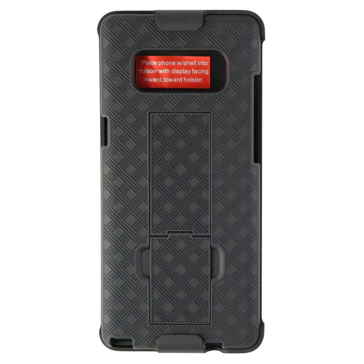 Verizon Shell and Holster Combo Case for Samsung Galaxy Note 8 - Black