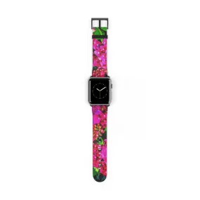 Vibrant Floral Band Watch Band