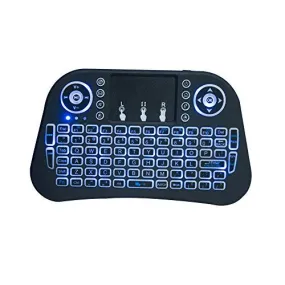 VIGICA LED Backlight Air Mouse 2.4G Mini Wireless Keyboard Touchpad Mouse for Google Android Smart TV,HTPC,TV...