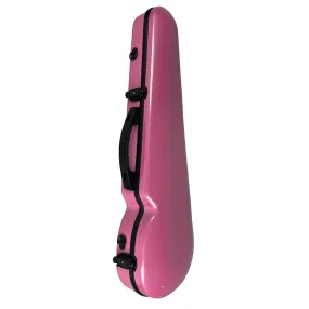 Vivo Shaped Case Textured Pink Case - for 1/2 Violin / 12" Viola