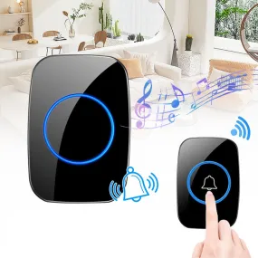 Wireless Doorbell System - Electronic Door Bell with Chime