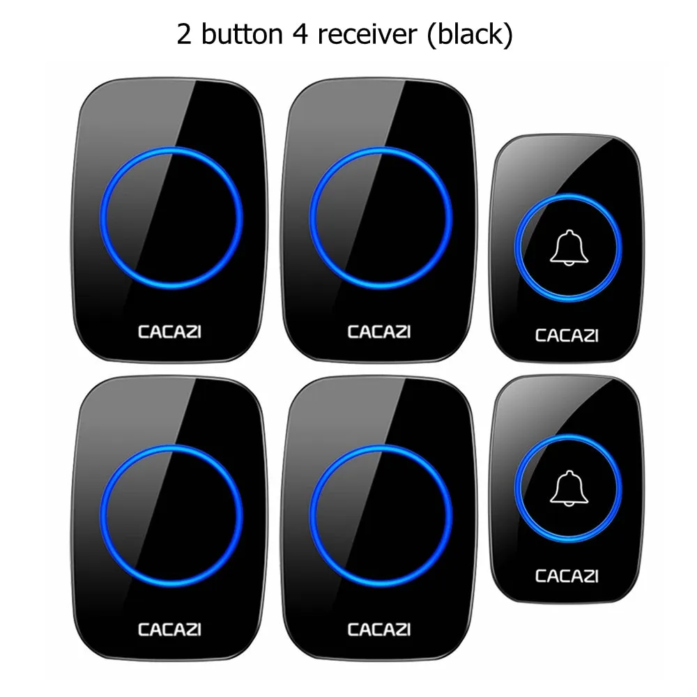 Wireless Doorbell System - Electronic Door Bell with Chime