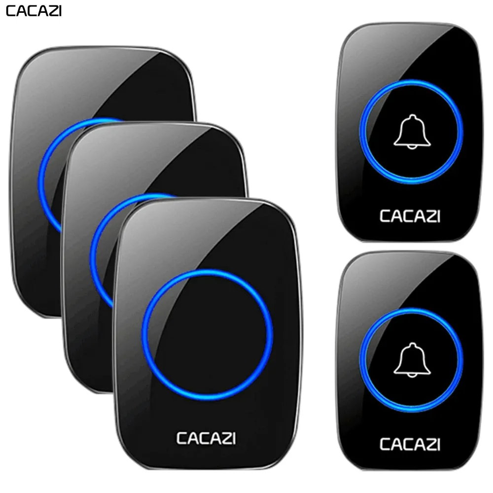 Wireless Doorbell System - Electronic Door Bell with Chime