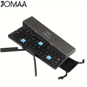 Wireless Three Devices Supported Keyboard Foldable Rechargeable Keyboard Ultra Mini Keyboard For Android/Windows Tablet/Smart Phone