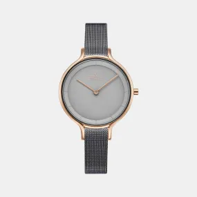 Women Grey Analog Stainless Steel Watch V228LXVJMJ