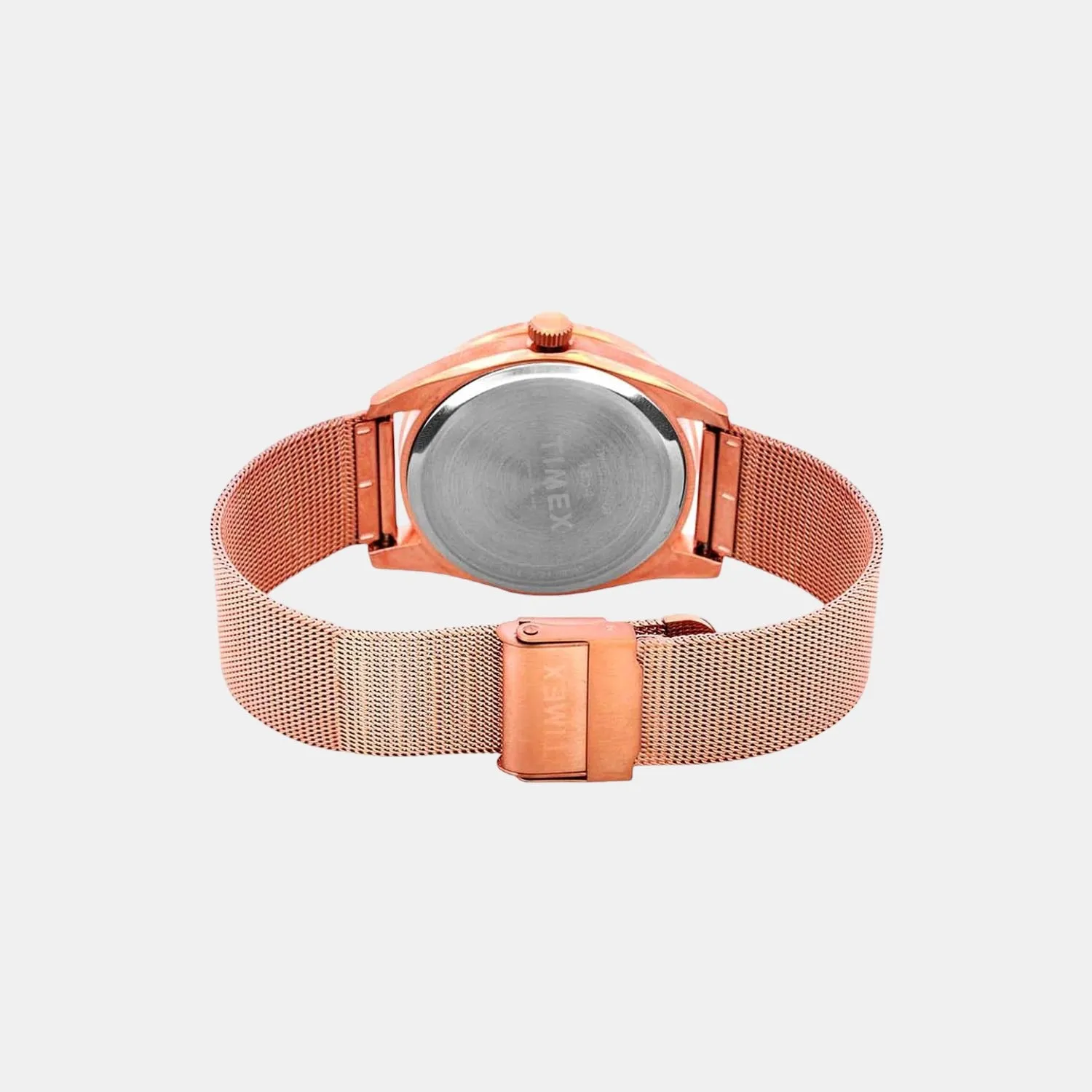 Women Rose Gold Analog Stainless Steel Watch TWEL13205