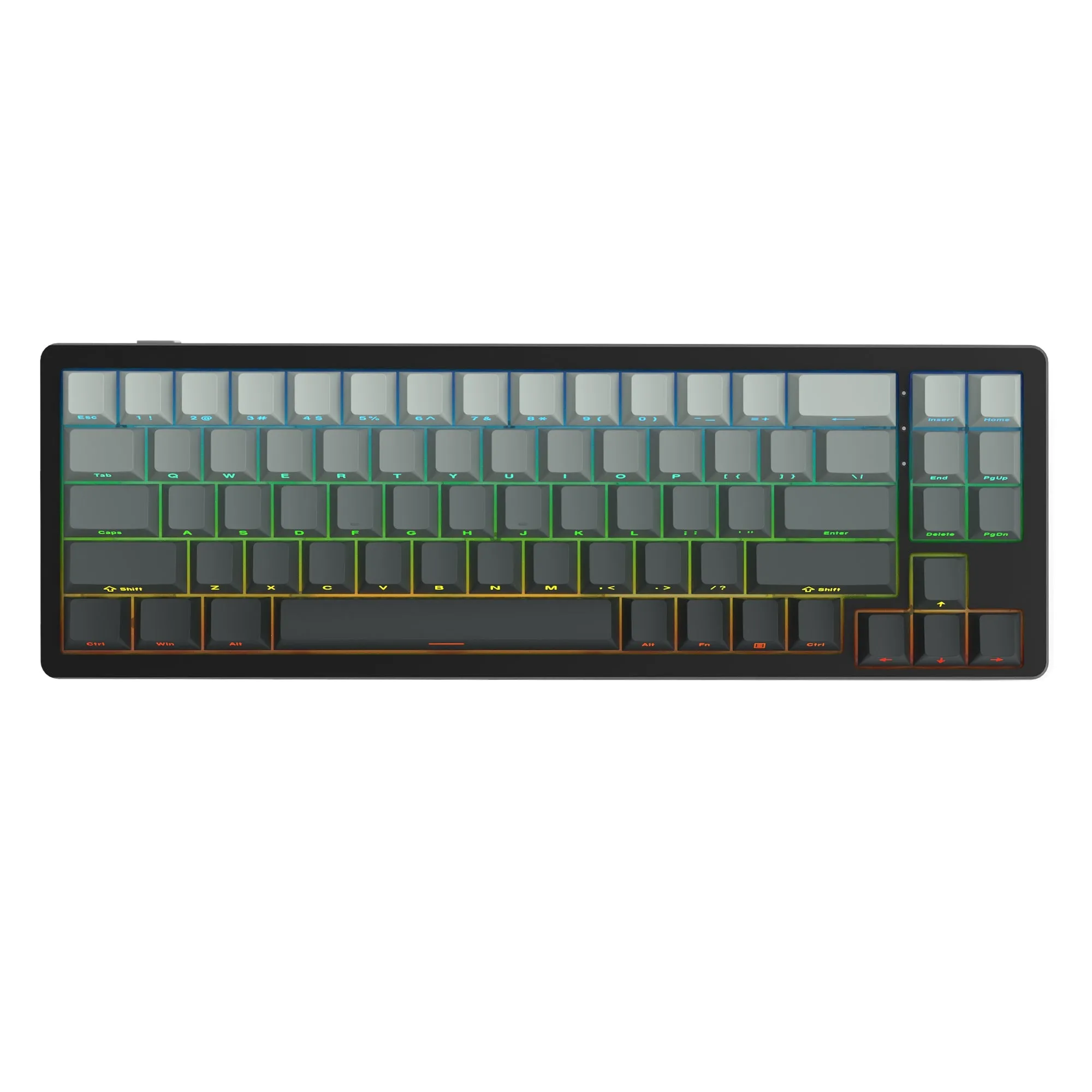 Womier SK71 Wireless 68% Aluminum Gasket Mechanical Keyboard (7 Colors)