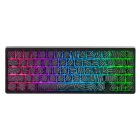 XVX M67 JadeStone Mechanical Keyboard With IMD-Tech Keycaps (Interstellar Black)