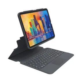 Zagg - Pro Keys Wireless Keyboard With Trackpad And Detachable Case For Apple Ipad Pro 12.9 - Charcoal